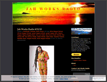 Tablet Screenshot of jahworksradio.com